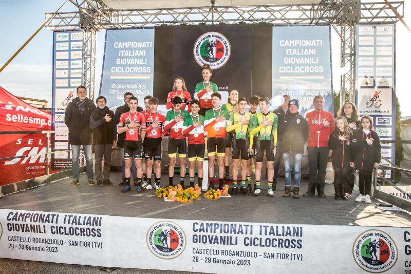 Campionati Italiani Giovanili Ciclocross San Fior 2023, Day 1